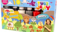 Set Tubi Jelly cu 6 culori - Animale, Tuban