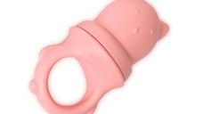 Suzeta pentru fructe si legume, Lorelli, 6 luni+, Pink