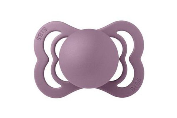 Suzeta Supreme Latex, tetina simetrica, 0 luni +-Mauve