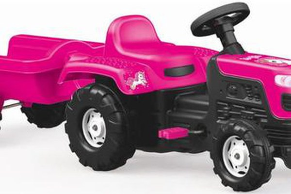 Tractor cu pedale si remorca Dolu, Unicorn