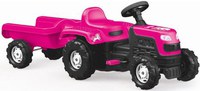 Tractor cu pedale si remorca Dolu, Unicorn - 1