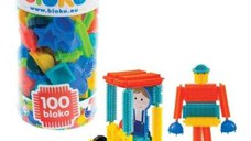 Tub cu 100 piese de constructii