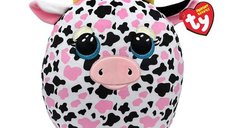 Ty Squishy Beanies Milkshake, vacuta de plus multicolora, 22 cm