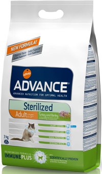 ADVANCE Sterilized, Curcan şi orz - 1