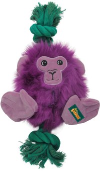 ALL FOR PAWS Jucărie pt câini Big Foot Monkey, eliberare recompense, 31 cm - 1