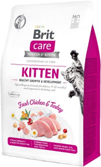 BRIT CARE Hrană uscată pentru KITTEN, Healthy Growth & Development - 1