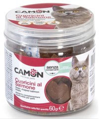 CAMON Snack pentru pisici, Bucăţi cod, pui şi ficat 60g - 1