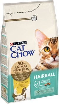 CAT CHOW Hrană uscată pentru pisici Adulte Special Care HAIRBALL Control - 1