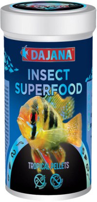 DAJANA ISF Tropical pelete, hrană pe bază de insecte pt peşti tropicali 100ml - 1