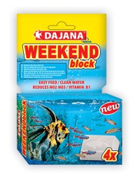 DAJANA Weekend Bloc de hrană pentru 3 zile, pentru peştii de acvariu - 1