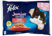 FELIX Fantastic Pachet plicuri JUNIOR pentru pisicuţe, cu Pui 4x85g - 1
