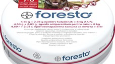 FORESTO Zgardă Antiparazitară pentru Câini de Talie Medie şi Mare (8kg)