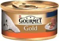GOURMET Gold Mousse conservă pentru pisici, cu Curcan 85g - 1