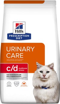 HILL's PD FELINE C/D Urinary Stress Hrană uscată pt vezica urinară şi uretră - 1