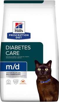 HILL's PD FELINE M/D Hrană uscată pentru diabet sau obezitate 1,5kg - 1