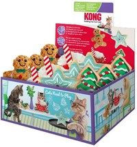 KONG Jucărie pentru pisici, Scrattles Cafe, ediţie de Crăciun, diverse modele - 1