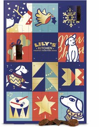 LILY'S KITCHEN Calendar Advent de Crăciun - recompensă pentru câini 100g - 1