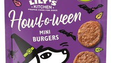 LILY'S KITCHEN Mini Burgers Recompensă pentru câini, ediţie Halloween 70g