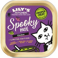 LILY'S KITCHEN Smooth Pat pentru pisici, cu Pui, ediţie specială Halloween 85g - 1