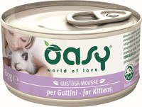 OASY Mousse KITTEN Conservă pentru pisicuţe 85g - 1