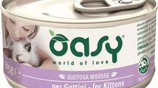 OASY Mousse KITTEN Conservă pentru pisicuţe 85g