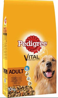 PEDIGREE Hrană uscată pentru câini Adult, cu Pasăre şi Legume - 1