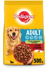 PEDIGREE Hrană uscată pentru câini Adult, cu Vită şi Pasăre - 1