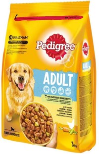PEDIGREE Hrană uscată pentru câini adulţi, cu Pui şi Legume 3kg - 1