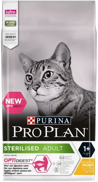 PRO PLAN Hrană uscată pentru pisici Adult Sterilised OptiDigest cu Pui - 1