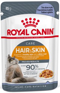 ROYAL CANIN FCN Hair&Skin Care în Aspic Plic pentru pisici 85g - 1