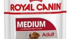 ROYAL CANIN Plic hrană umedă pentru câini Medium Adult140g