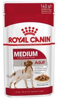 ROYAL CANIN Plic hrană umedă pentru câini Medium Adult140g - 1
