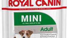 ROYAL CANIN Plic hrană umedă pentru câini Mini Adult