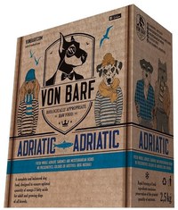 VON BARF Adriatic, hrană crudă congelată pentru câini 10x250g - 1