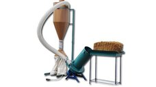 Accesorii tocator baloti Monster, ciclon, furtun si masa alimentare