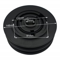 Ambreiaj Compatibil Honda 148mm x 25mm -2 canale 17mm - 2