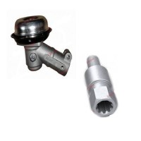 Angrenaj Unghiular Inferior Motocoasa , teava 30mm  ,tija 9dinti - 1