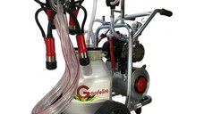 Aparat de muls Vaci Gardelina T130 AL PC, 30L aluminiu, 1 post, 180 l/min, 10 bovine pe ora