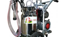 Aparat de muls Vaci Gardelina T140 IN IC, 40L INOX, 1 post, 180 l/min, 10 bovine pe ora