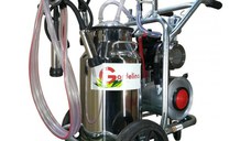 Aparat de muls Vaci Gardelina T140 IN IC, 40L INOX, 1 post, 180 l/min, 10 bovine pe ora