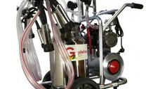 Aparat de muls Vaci Gardelina T240 IN IC, 40L INOX, 2 posturi 180 l/min, 16-20 bovine pe ora