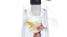 Aparat Sous-Vide Plus IPX7, Capacitate pana la 80L, 2200 KW, optiune conectare Wi-Fi la aplicatie Android sau IOS cu 600 retete preincarcate
