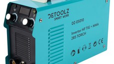 Aparat sudura, invertor HF TIG/MMA 285 TORCH, Detoolz DZ-ES010, 285A, diametru electrod 1.6-4mm