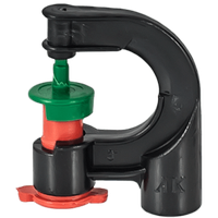 Aspersor Microirigare Diametru Irigare 3.5 M, Raza De Actiune 90 Grd, Debit Maxim 70 L/h, Presiune 2 Bar,Negru - 1