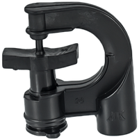 Aspersor Microirigare Diametru Irigare 7 M, Raza De Actiune 360 Grd, Debit Maxim 70 L/h, Presiune 2 Bar,Negru - 1