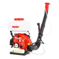 Atomizor pe benzina HECHT 443, putere motor 2 CP,  14 litri, raza de actiune 12 m - 1