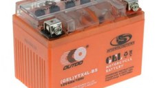 Baterie Cu Gel Pentru Scuter, ATV, 4Ah,12V - fara intretinere