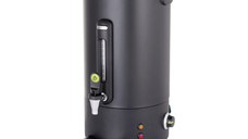 Boiler inox bauturi fierbinti, Concept Line, 1650W, 18L, termostat 0 - 100C, potrivit si pentru uz profesional, negru mat