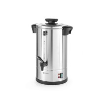 Boiler pentru bauturi calde cu pereti dubli Hendi, 1300 W, 10 L, Temp 30 - 100?C , Argintiu, sistem inchidere "Twist-lock", Inox, 310x330x(H)490 mm - 1