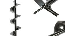 Burghiu pamant 150mm x 800mm, pentru motoburghiu, universal
